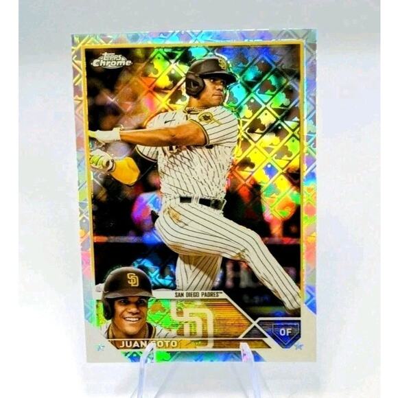 2023 Topps Chrome Logofractor Edition - Juan Soto #100 - Picture 1 of 5